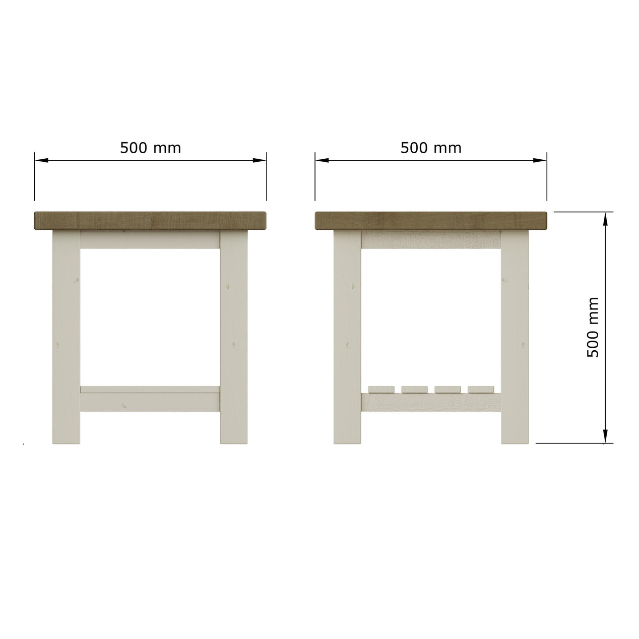 Purbeck Truffle End Side Table
