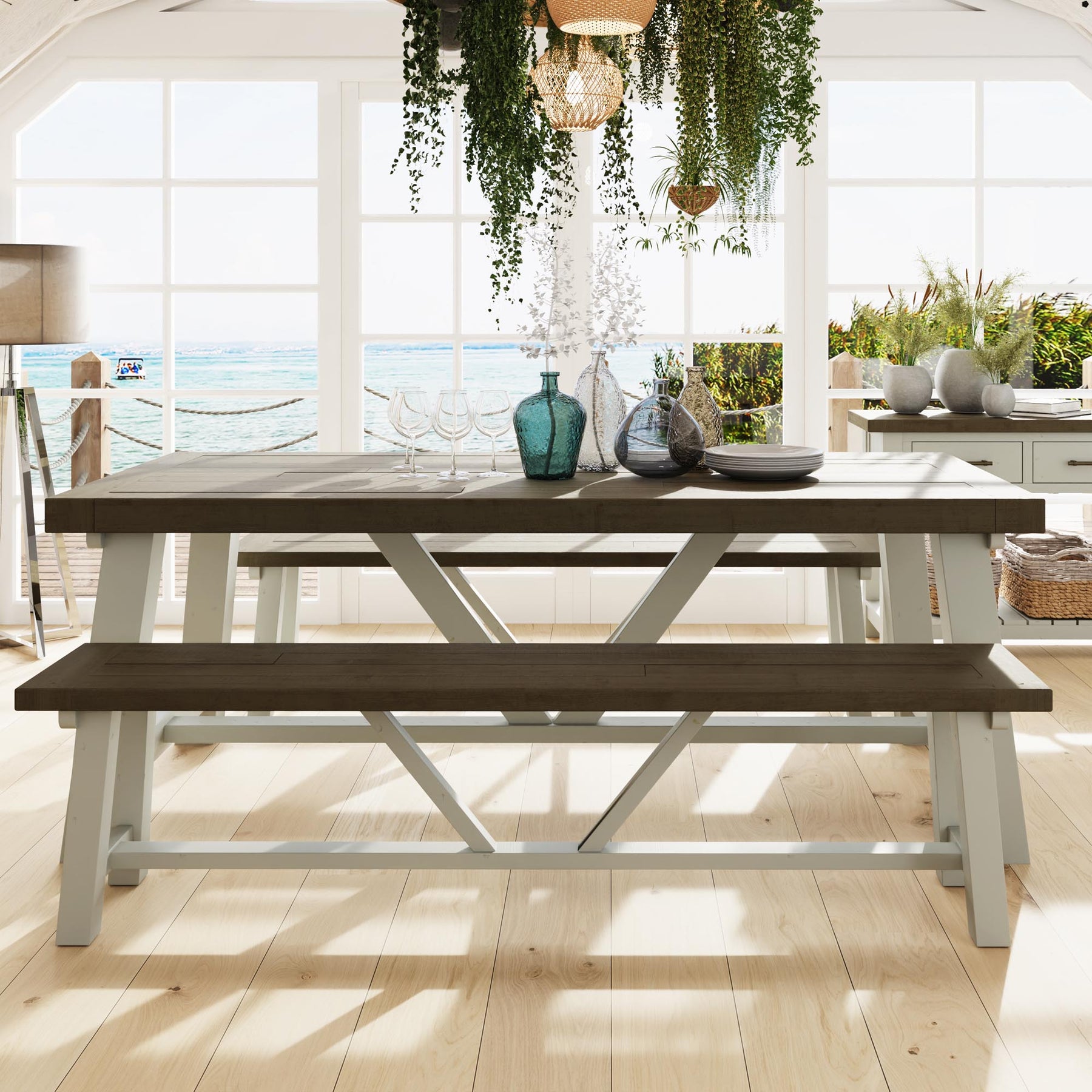 Purbeck Truffle 2m Dining Table
