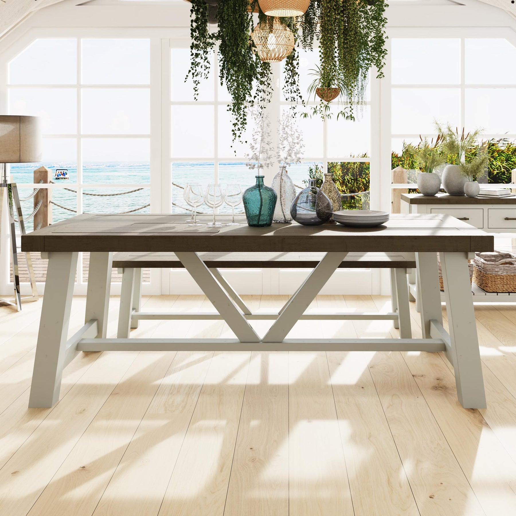 Purbeck Truffle 2m Dining Table