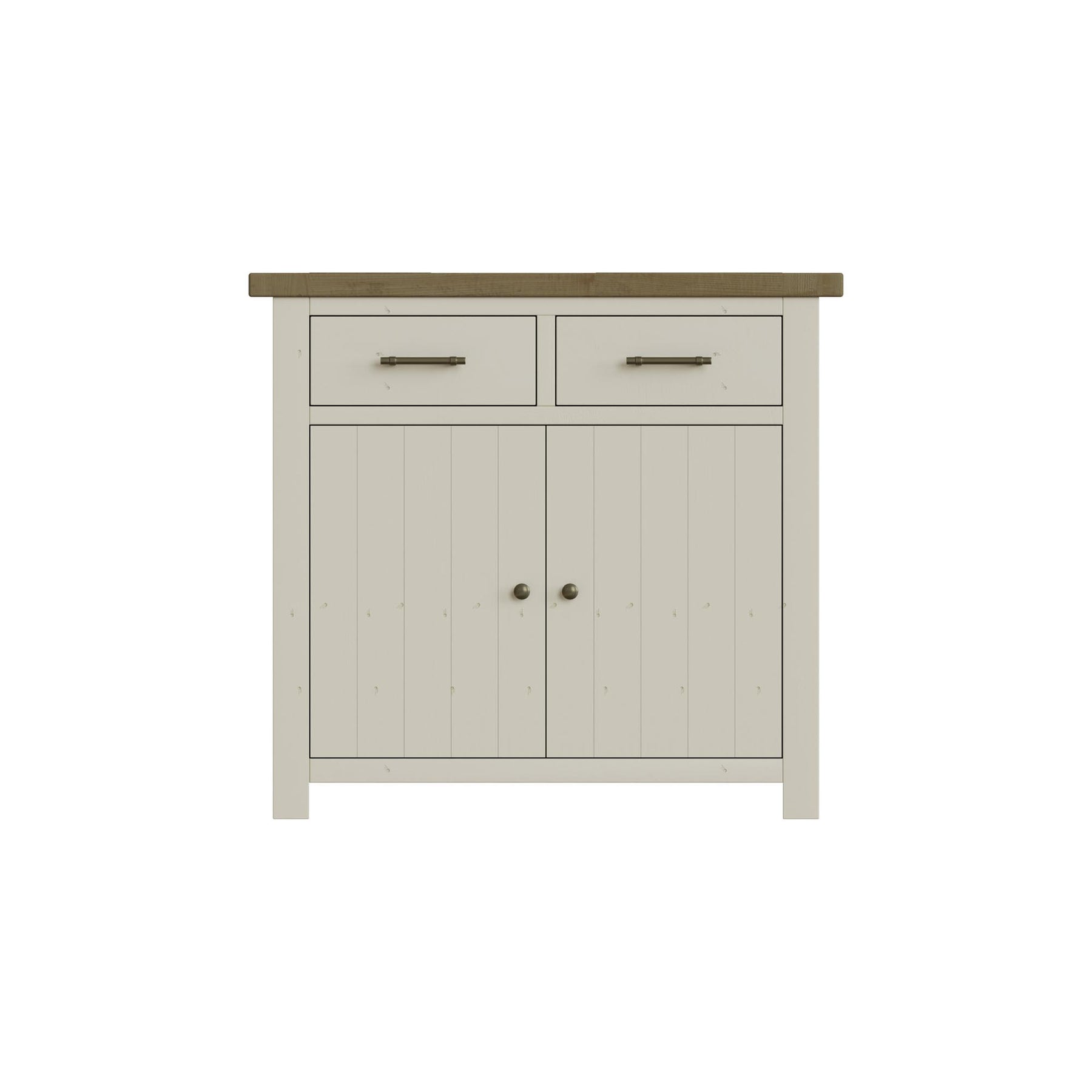 Purbeck Truffle 2 Door 2 Drawer Small Sideboard