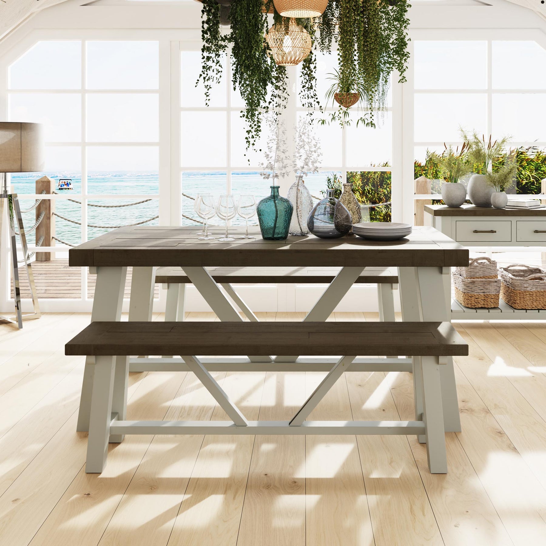 Purbeck Truffle 1.6m Dining Table