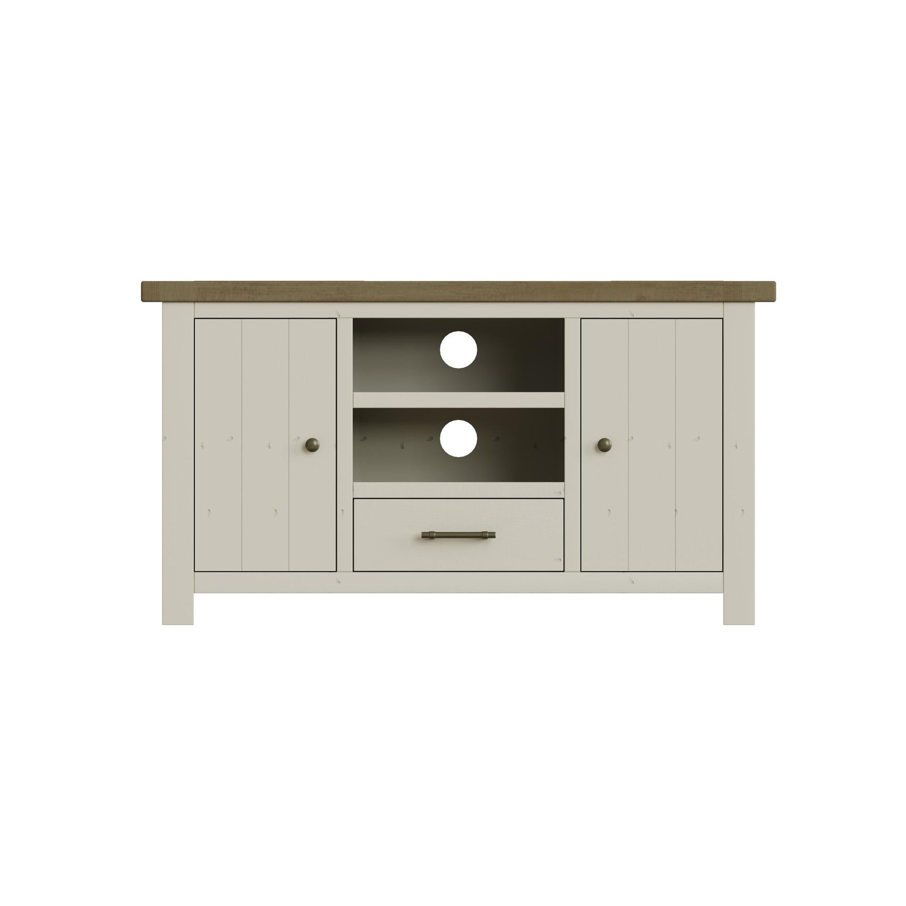 Purbeck Truffle 2 Door 1 Drawer TV Unit
