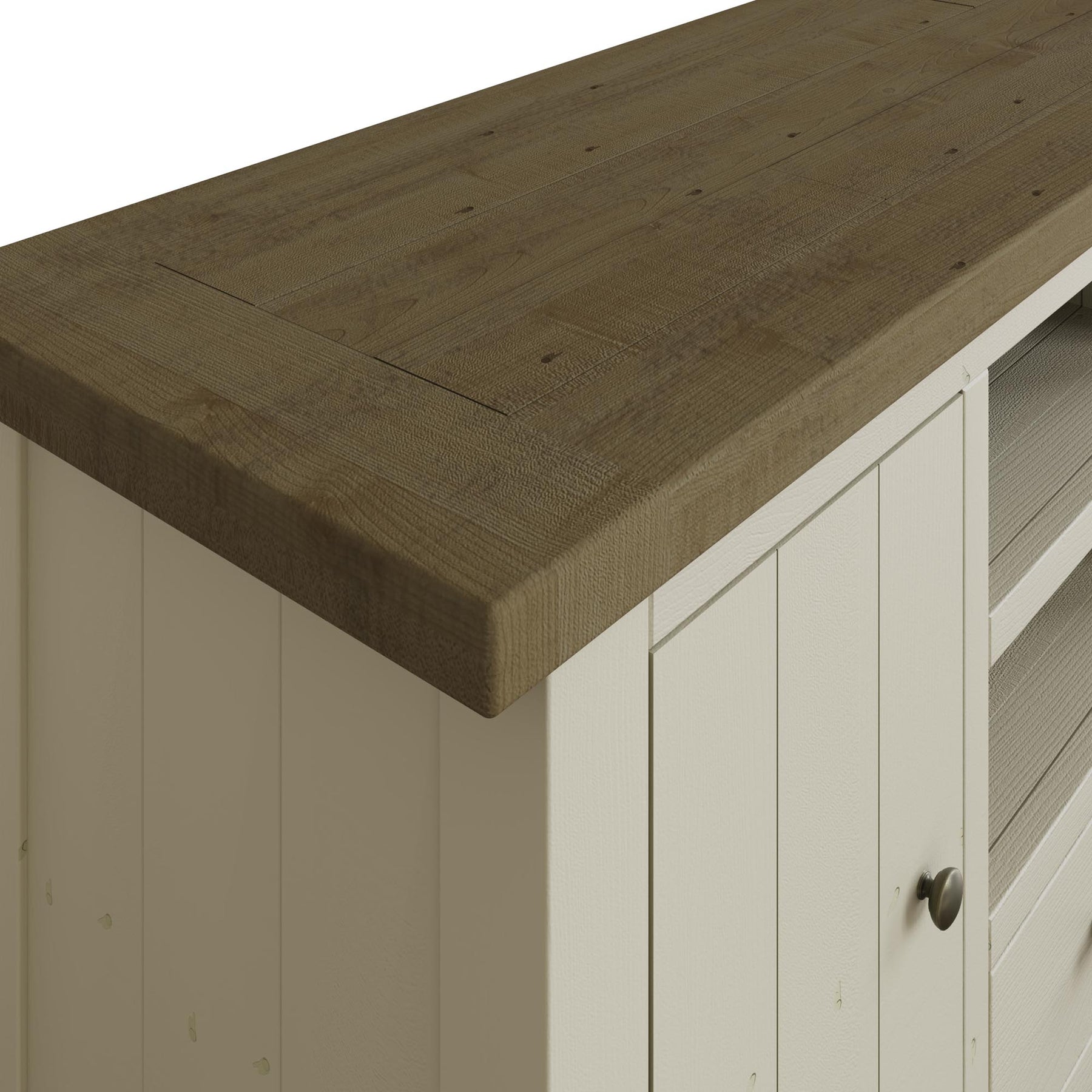 Purbeck Truffle 2 Door 1 Drawer TV Unit