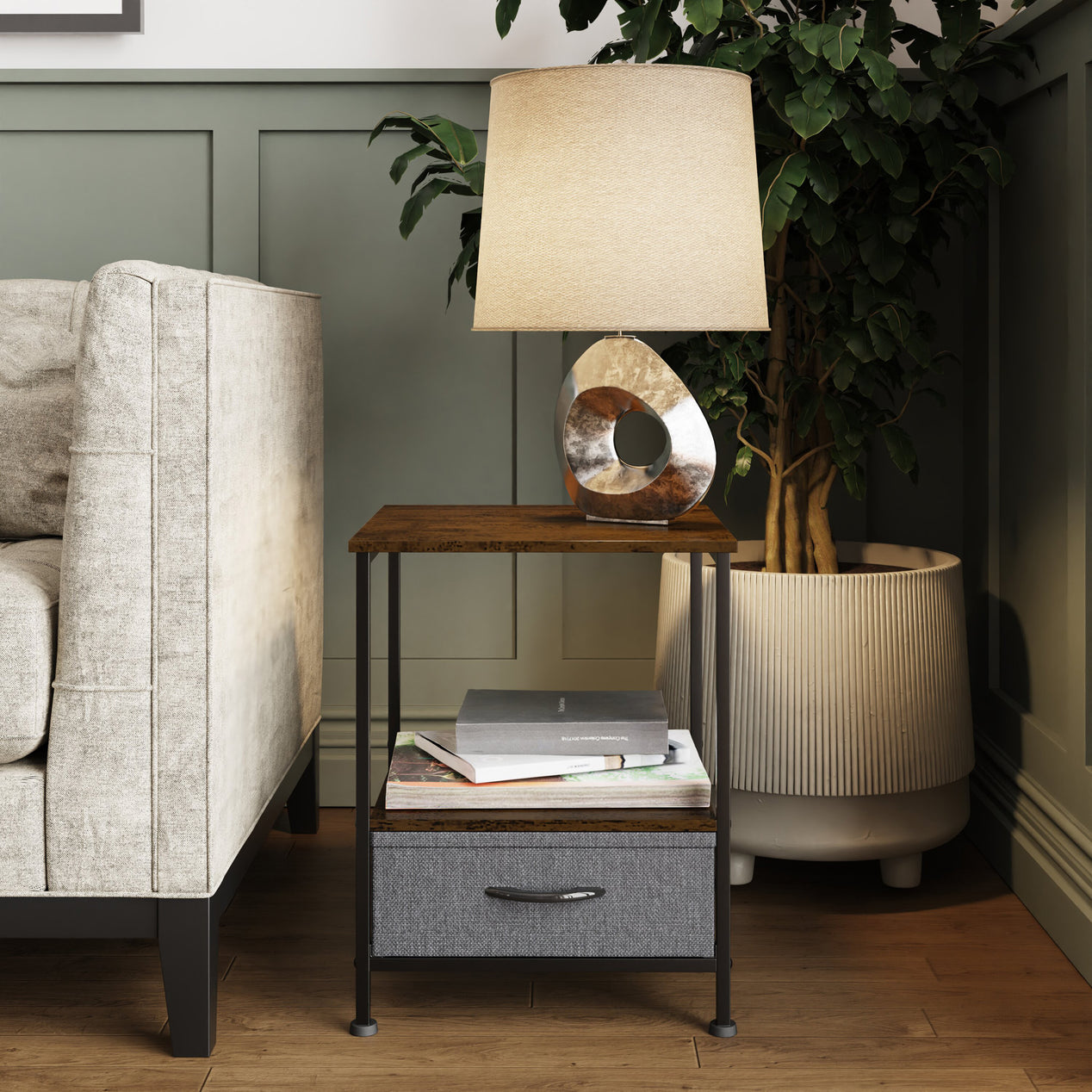 Urban Design Storage Side Table
