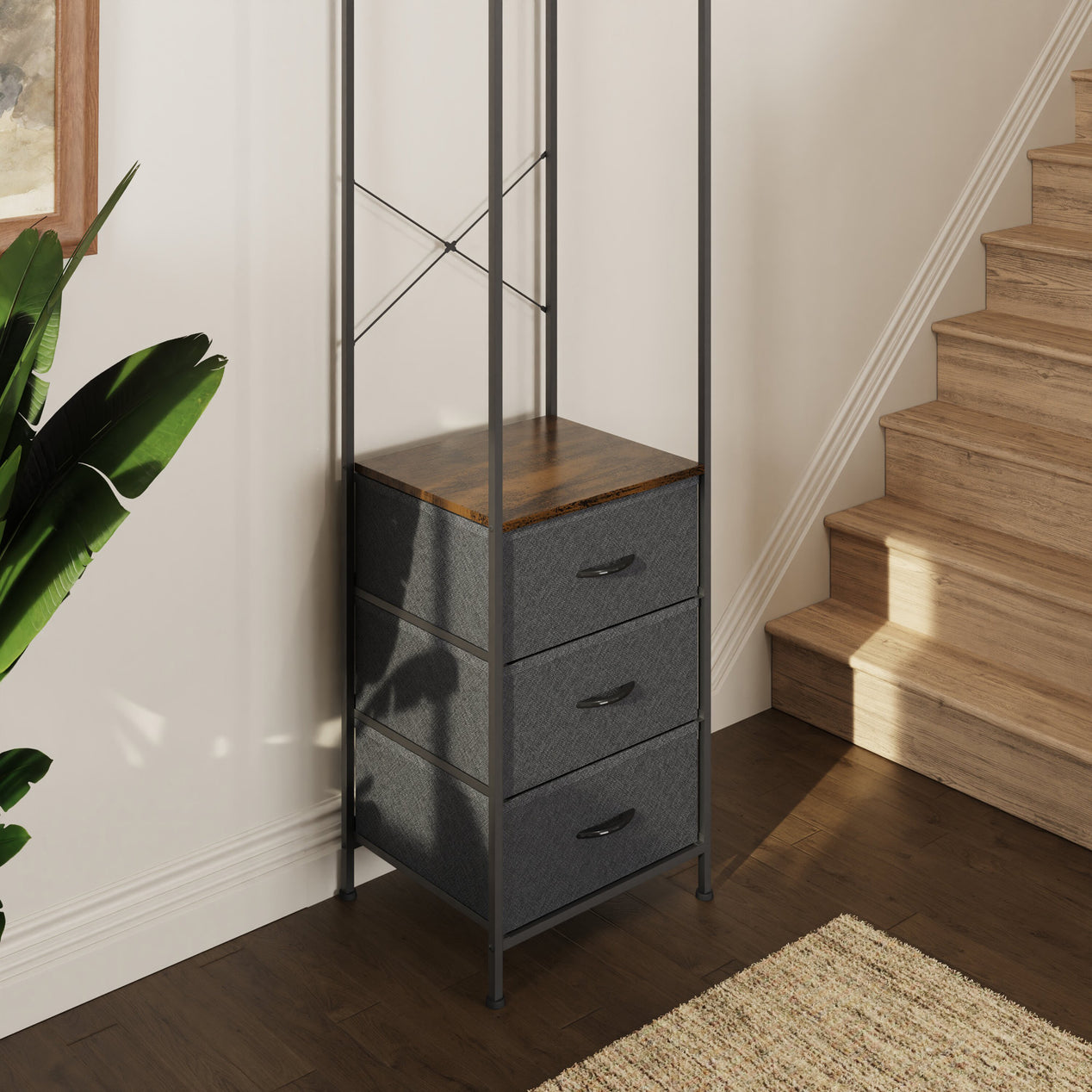 Industrial Urban Design Coat Storage Rack