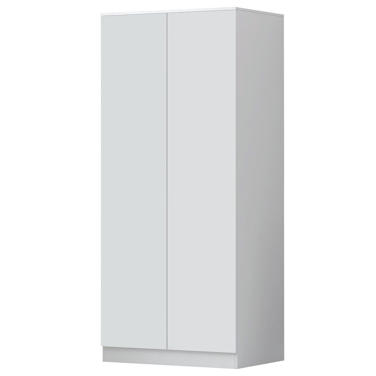 FWStyle Stora 2 Door Wardrobe - Matt White