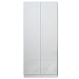 FWStyle Stora 2 Door Wardrobe - White Gloss Front