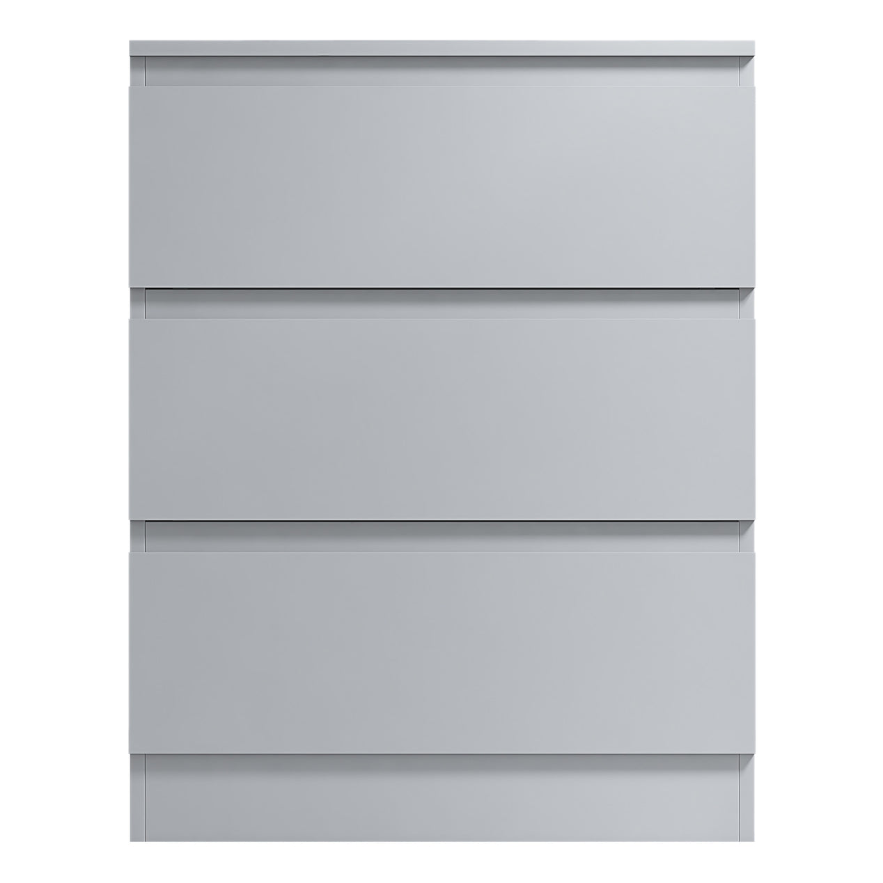 FWStyle Stora 3 Drawer Chest of Drawers - Matt White