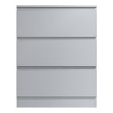 FWStyle Stora 3 Drawer Chest of Drawers - Matt White