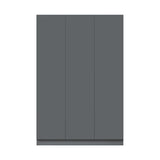 FWStyle Stora 3 Door Wardrobe - Matt Dark Grey