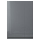 FWStyle Stora 3 Door Wardrobe - Grey Gloss Front