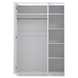 FWStyle Stora 3 Door Wardrobe - Matt White