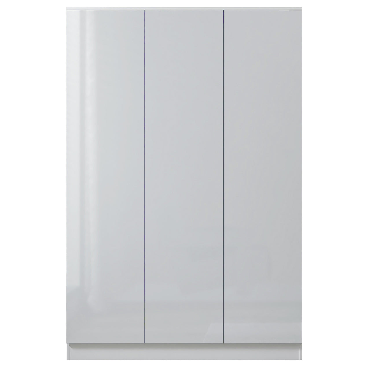 FWStyle Stora 3 Door Wardrobe - White Gloss Front