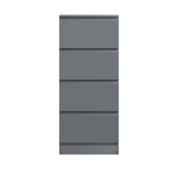 FWStyle Stora 4 Drawer Chest of Drawers - Matt Dark Grey