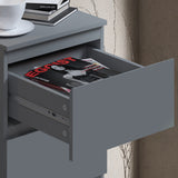 FWStyle Stora 4 Drawer Chest of Drawers - Matt Dark Grey