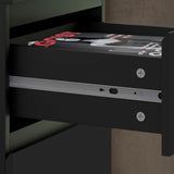 FWStyle Stora 4 Drawer Chest of Drawers - Matt Black