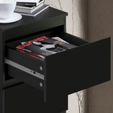 FWStyle Stora 4 Drawer Chest of Drawers - Matt Black