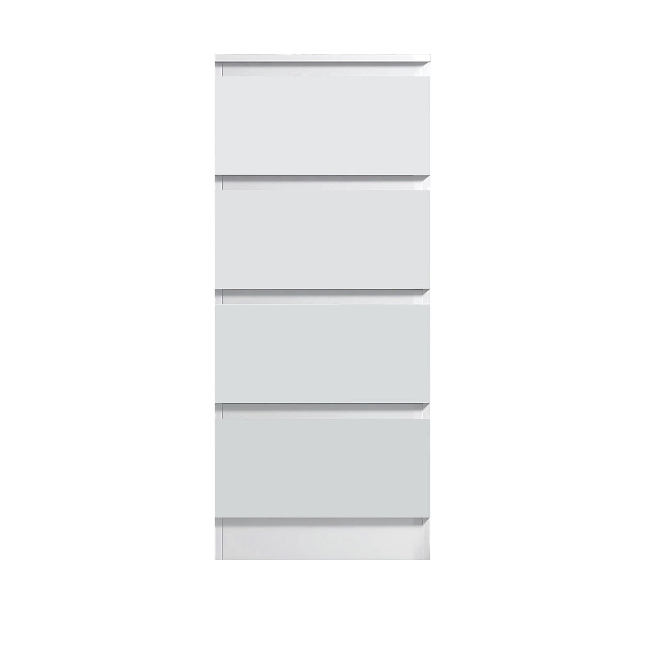 FWStyle Stora 4 Drawer Chest of Drawers - Matt White