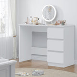 FWStyle Stora 3 Drawer Dressing Table - Matt White