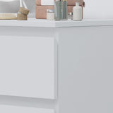 FWStyle Stora 3 Drawer Dressing Table - Matt White