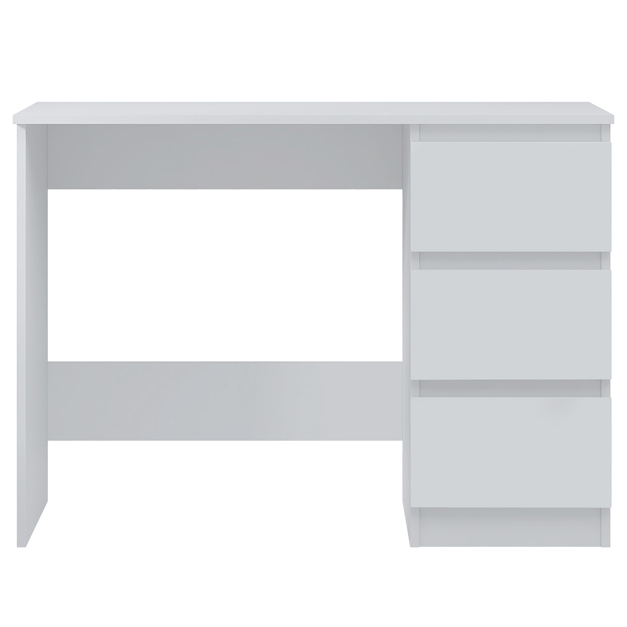 FWStyle Stora 3 Drawer Dressing Table - Matt White