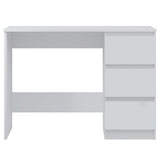 FWStyle Stora 3 Drawer Dressing Table - Matt White
