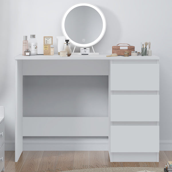 FWStyle Stora 3 Drawer Dressing Table - Matt White
