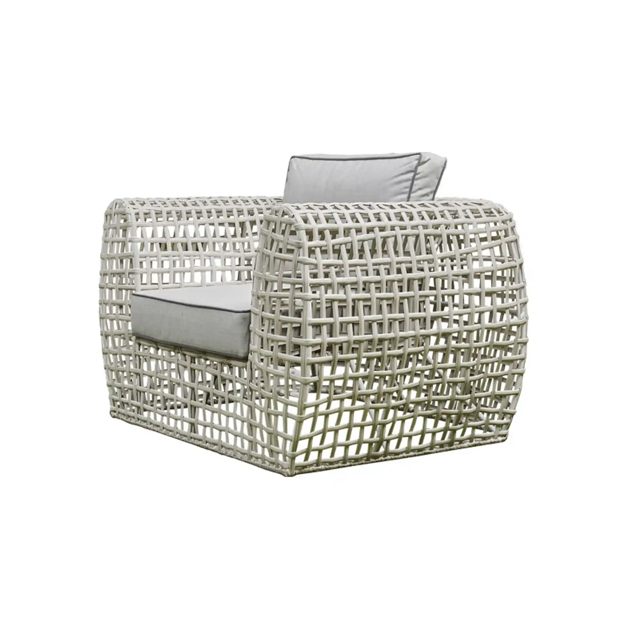Amalfi Beige 5 Seater Outdoor Set With Ceramic Coffee Table