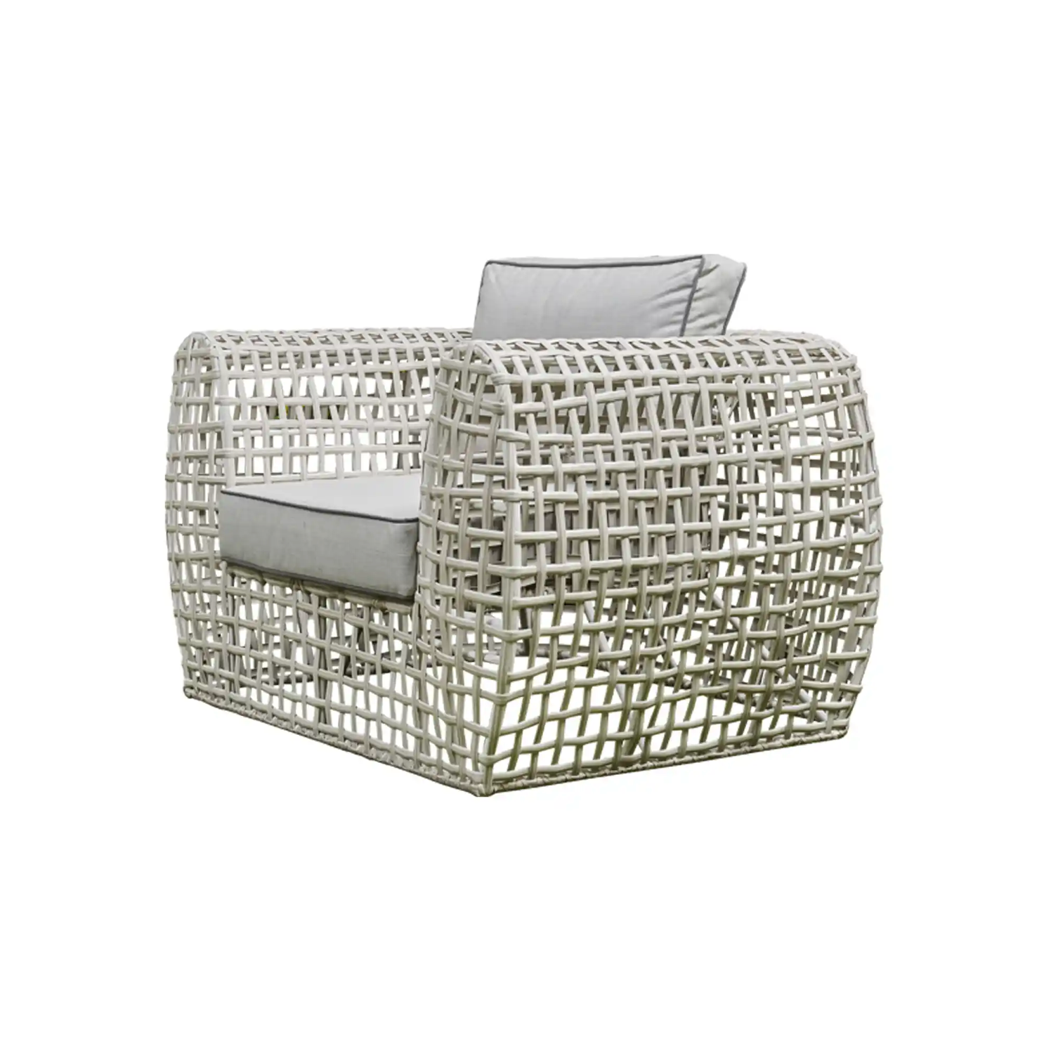 Amalfi Beige 5 Seater Outdoor Set With Ceramic Coffee Table