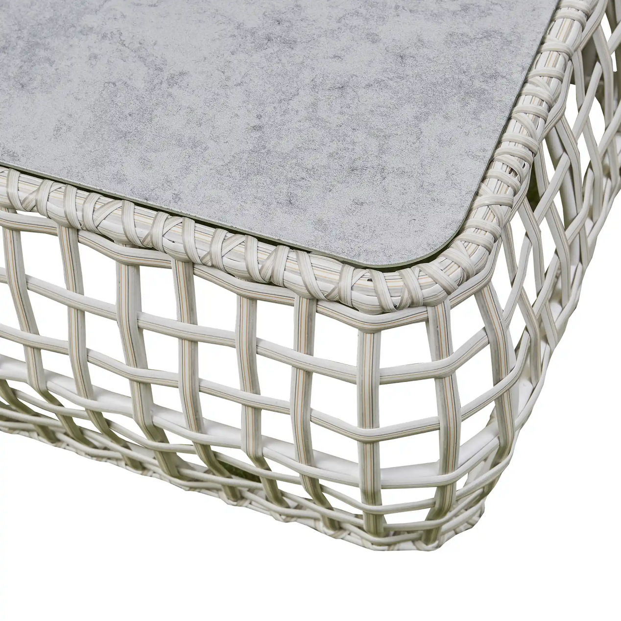 Amalfi Beige 5 Seater Outdoor Set With Ceramic Coffee Table