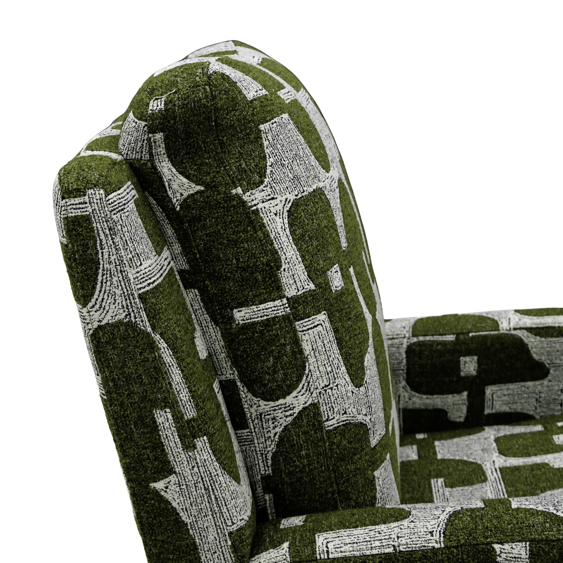 Seville Electric Reclining Chair Green
