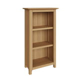 Taberno Oak 3 Tier Bookcase Natural Oak