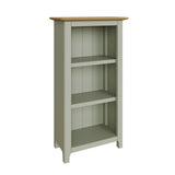Taberno Oak 3 Tier Bookcase Sage Green