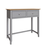 Taberno 2 Drawer Dressing Table Dove Grey