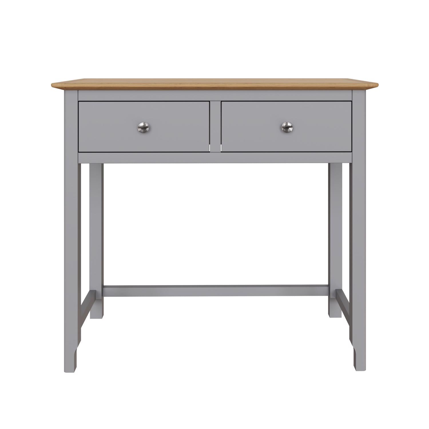 Taberno 2 Drawer Dressing Table Dove Grey