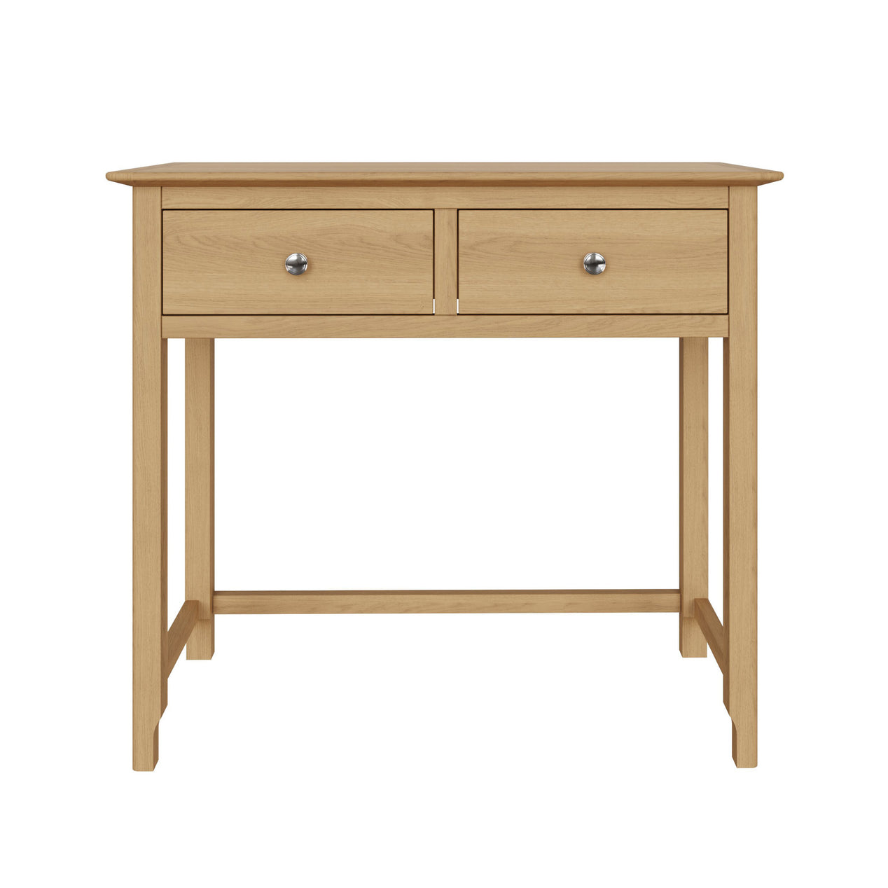 Taberno 2 Drawer Dressing Table Natural Oak