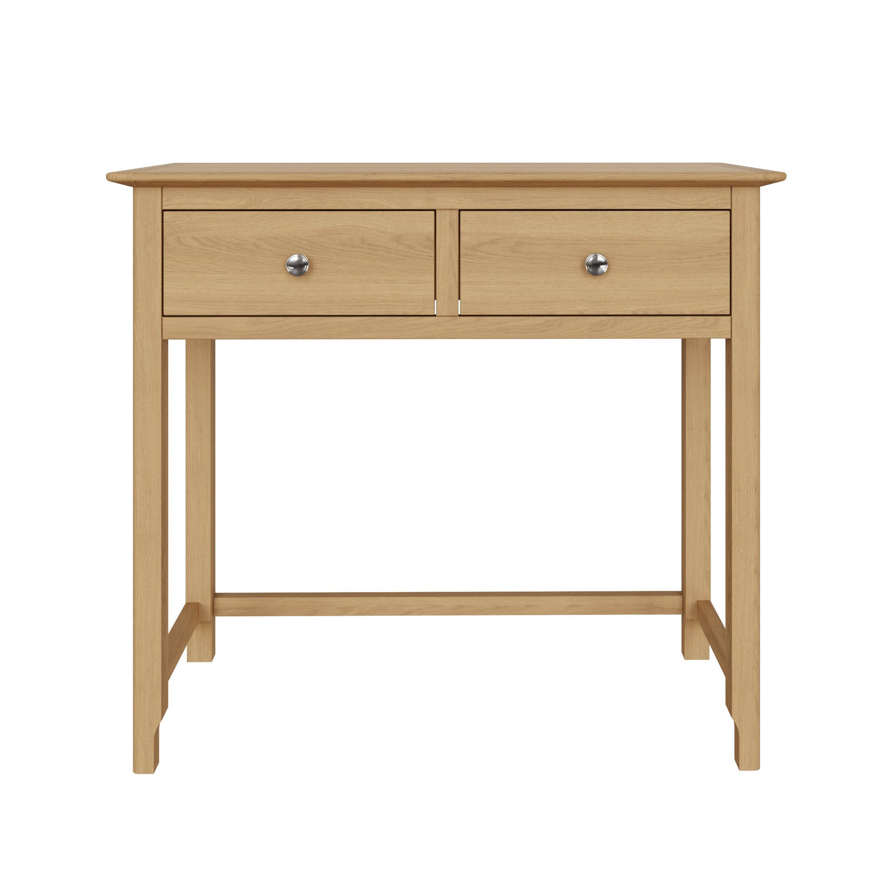 Taberno 2 Drawer Dressing Table Natural Oak