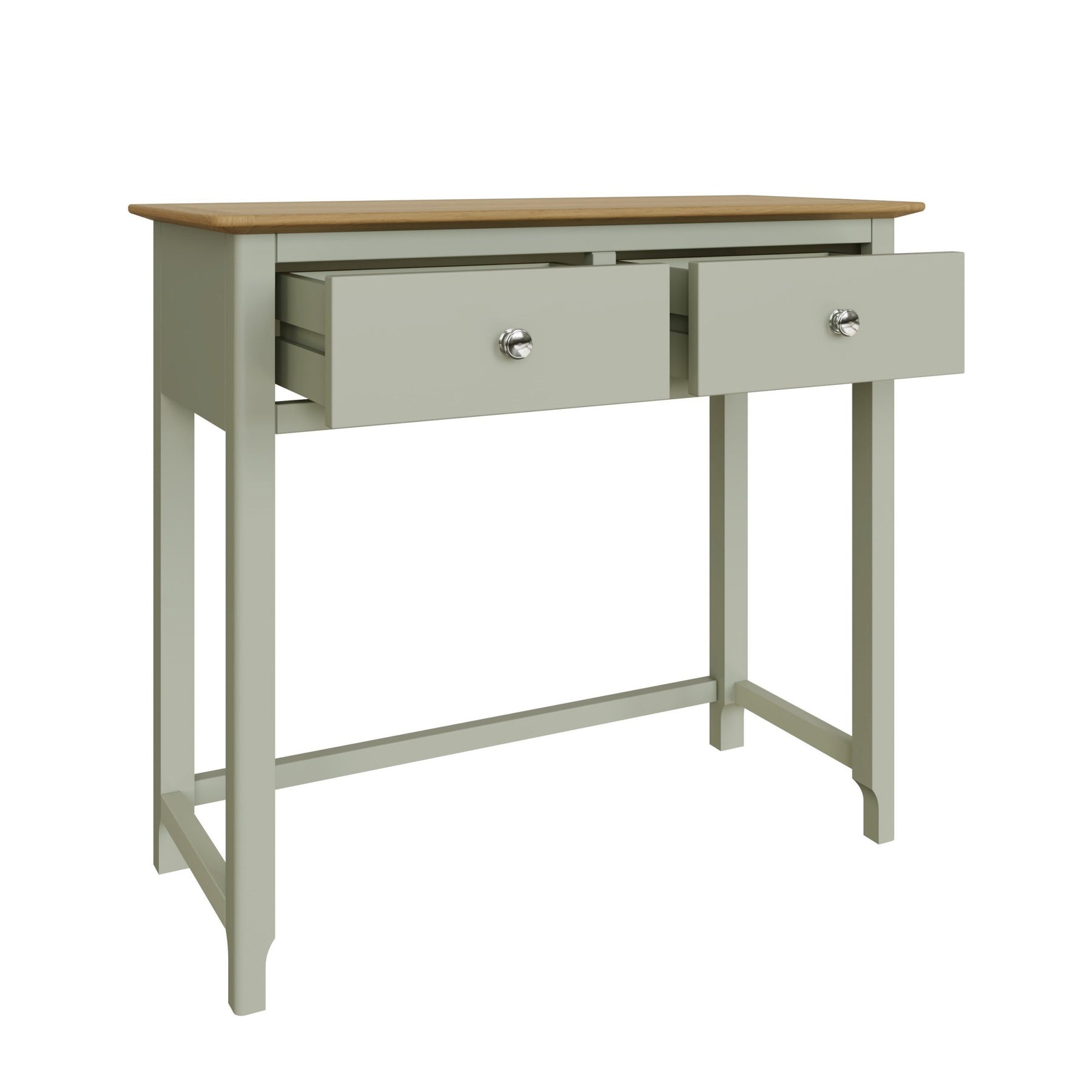 Taberno 2 Drawer Dressing Table Sage Green