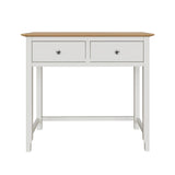 Taberno 2 Drawer Dressing Table Linen White