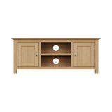 Taberno Oak 2 Door TV Unit Natural Oak