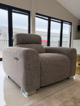 Toronto Electric Recliner Beige Armchair