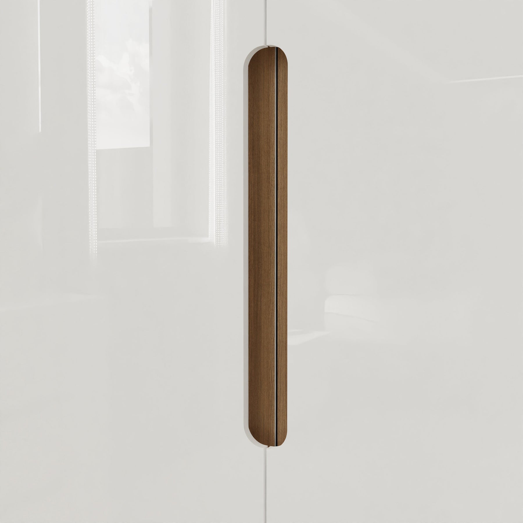 FWStyle Veloce 2 Door Double Wardrobe - White Gloss, Quick Click Assembly