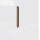 FWStyle Veloce 2 Door Double Wardrobe - White Gloss, Quick Click Assembly