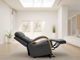 Vigo Electric Reclining Chair Grey