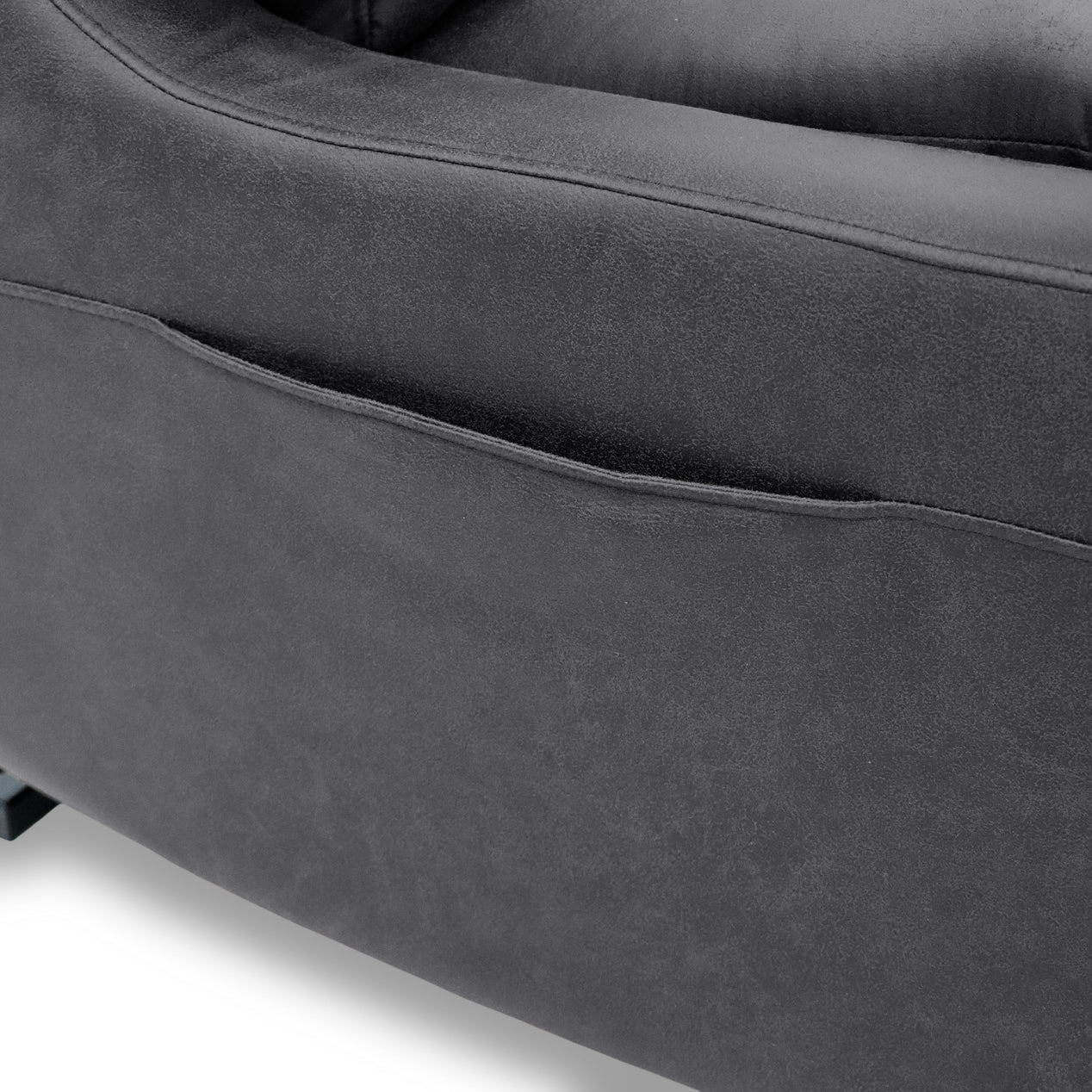Vigo Electric Reclining Chair Grey