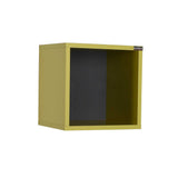 Adore Cube Wall Mounted Shelf Bedside Table - Pear Green