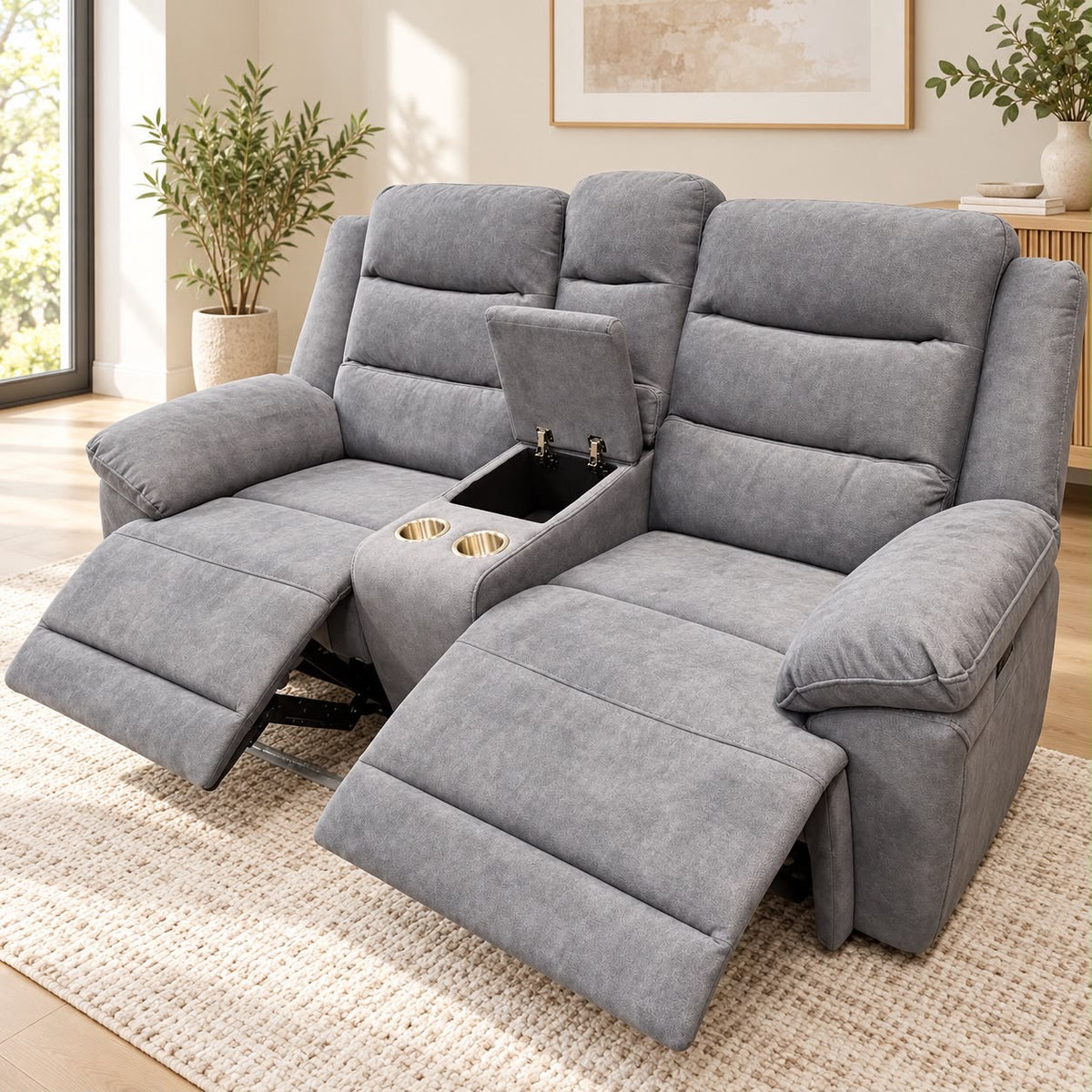 Houston 2 Seater Electric Recliner