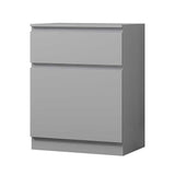 FWStyle Stora 1 Door 1 Drawer Multi-Storage Unit - Matt Grey