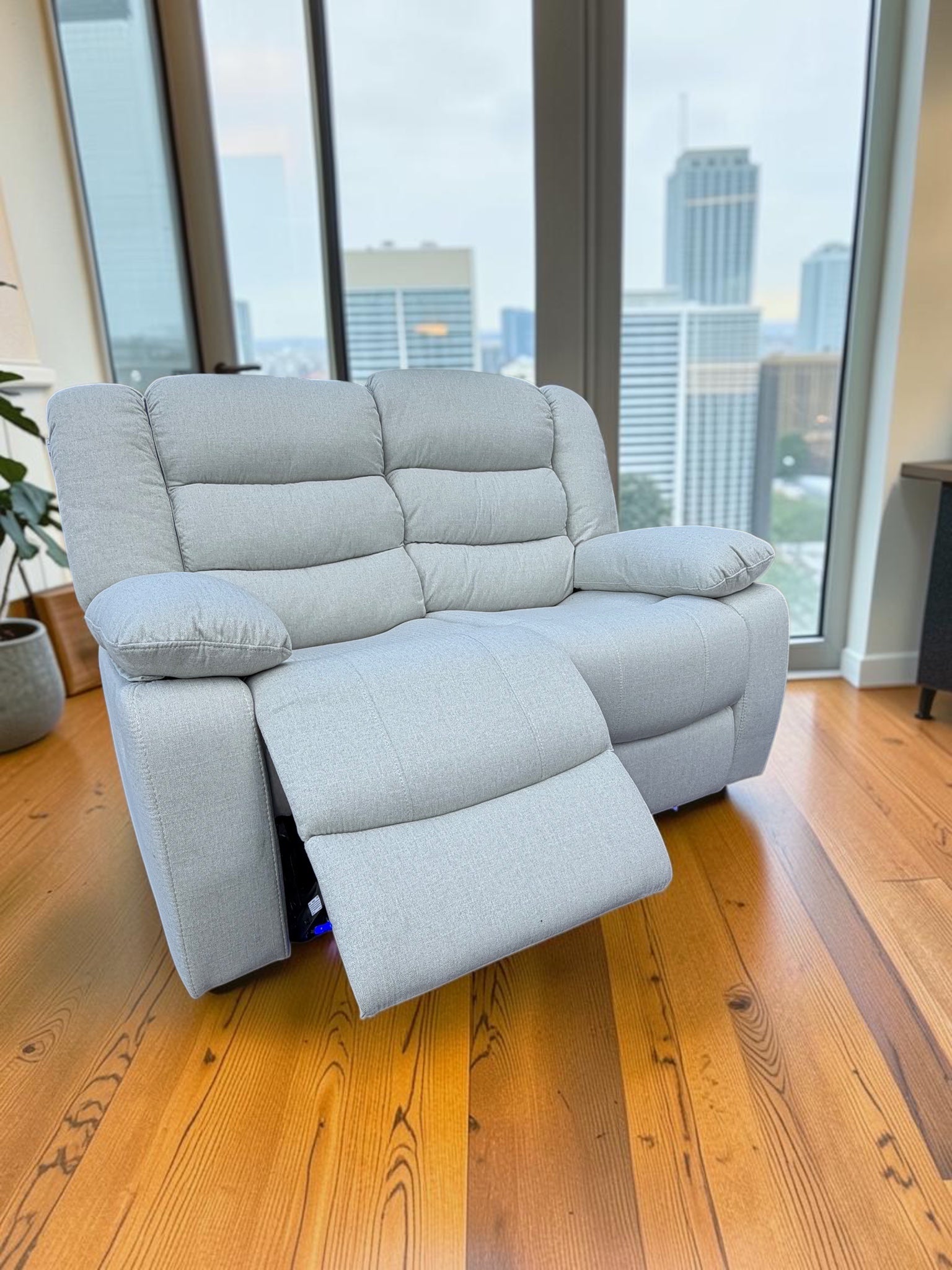 Surrey 3 Seater & 2 Seater Electric Reclining Sofa Cream