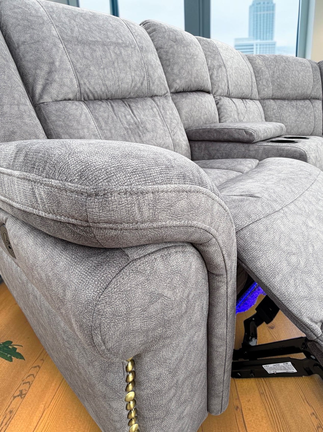 Rio Electric Reclining Corner Sofa